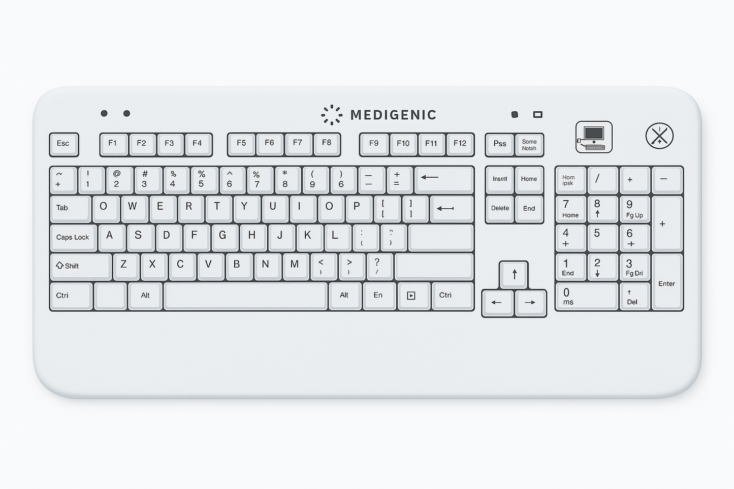 Medigenic Compliance Infection Control Keyboard