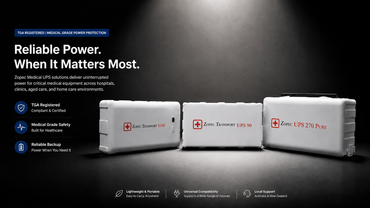 Zopec Medical UPS & Backup Power