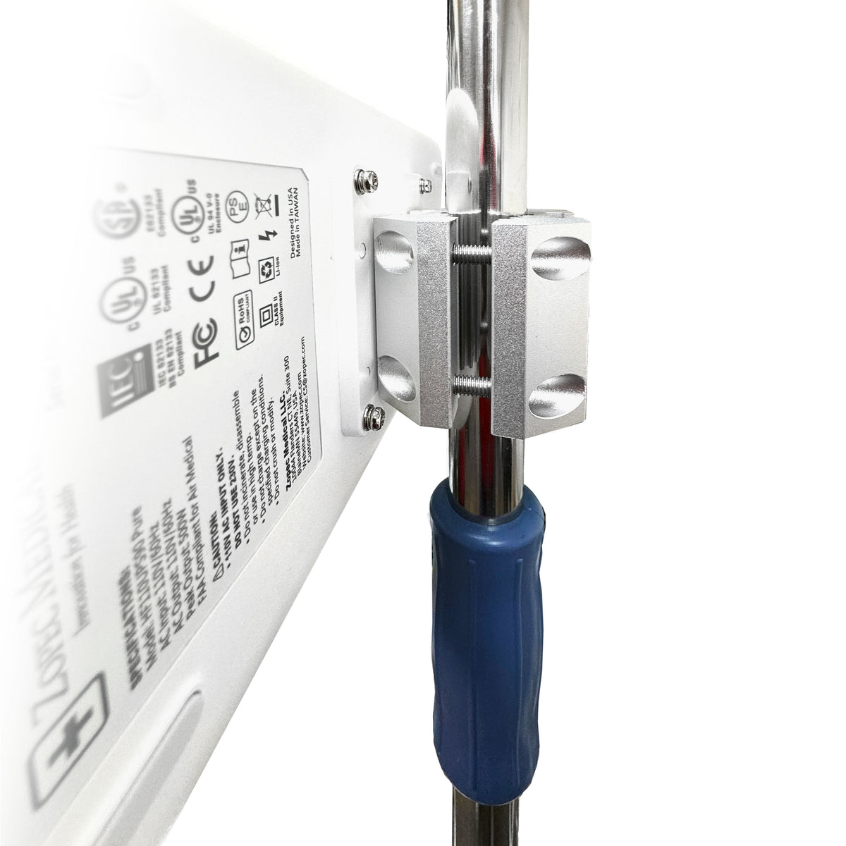 Zopec UPS mounted to Airvo 2 trolley