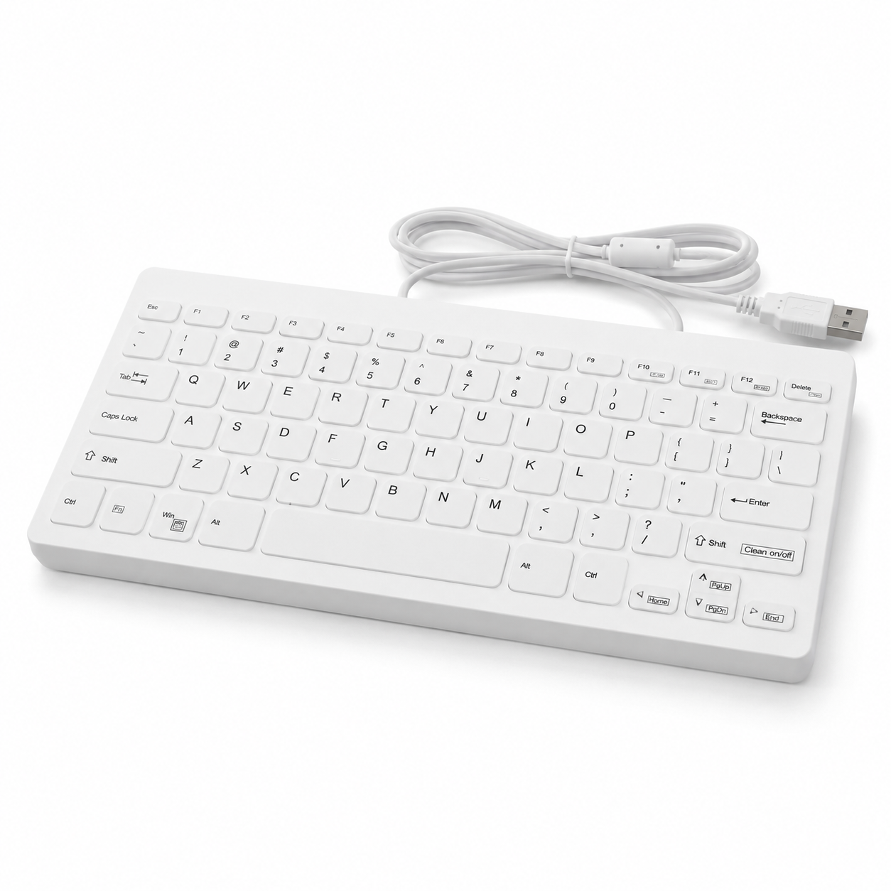 The Medical Grade Compact Keyboard – CK78A | USB, Bluetooth or Wireless RF