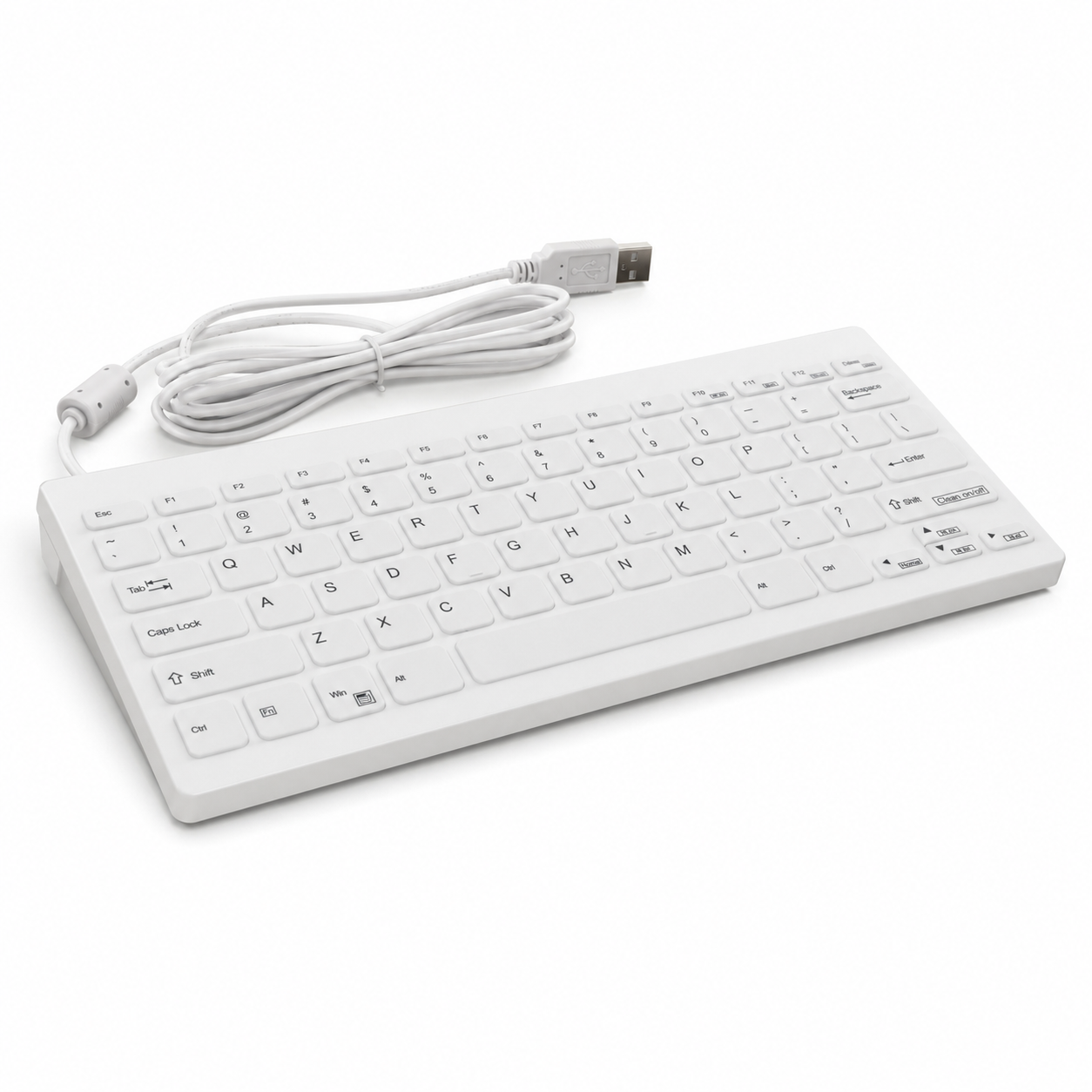 The Medical Grade Compact Keyboard – CK78A | USB, Bluetooth or Wireless RF