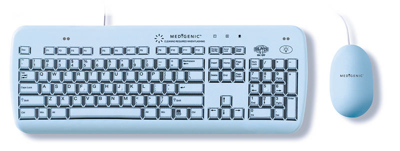 Medical keyboard and mouse for healthcare environments