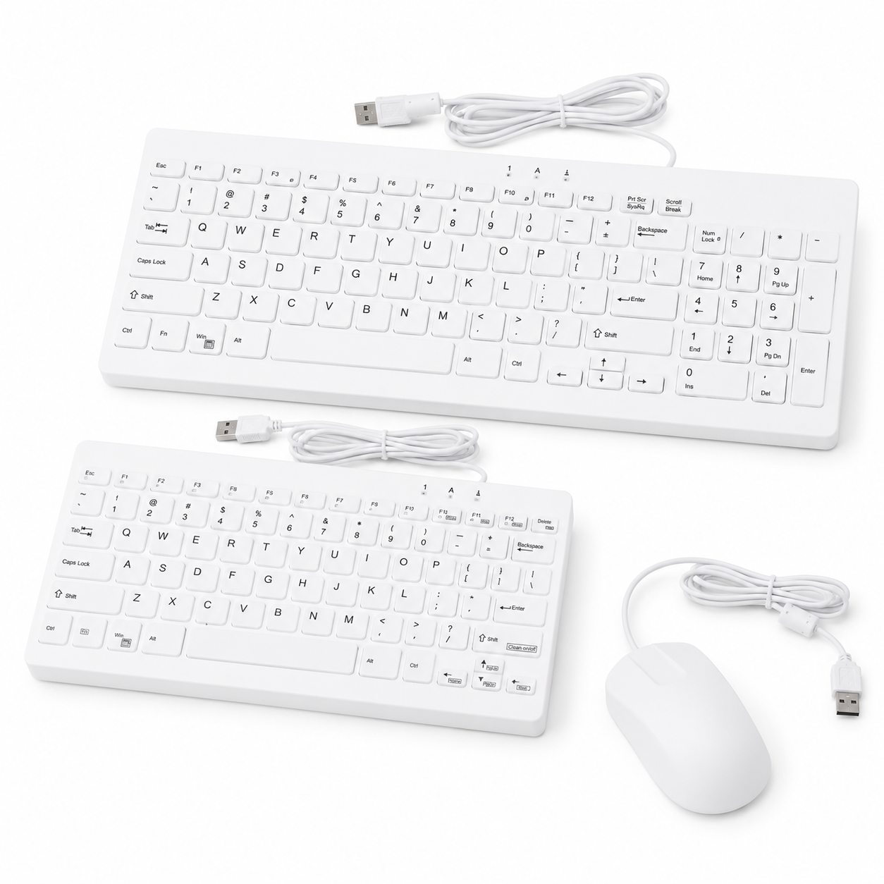 The Medical Grade Keyboard – K104R | IP68 USB or Wireless
