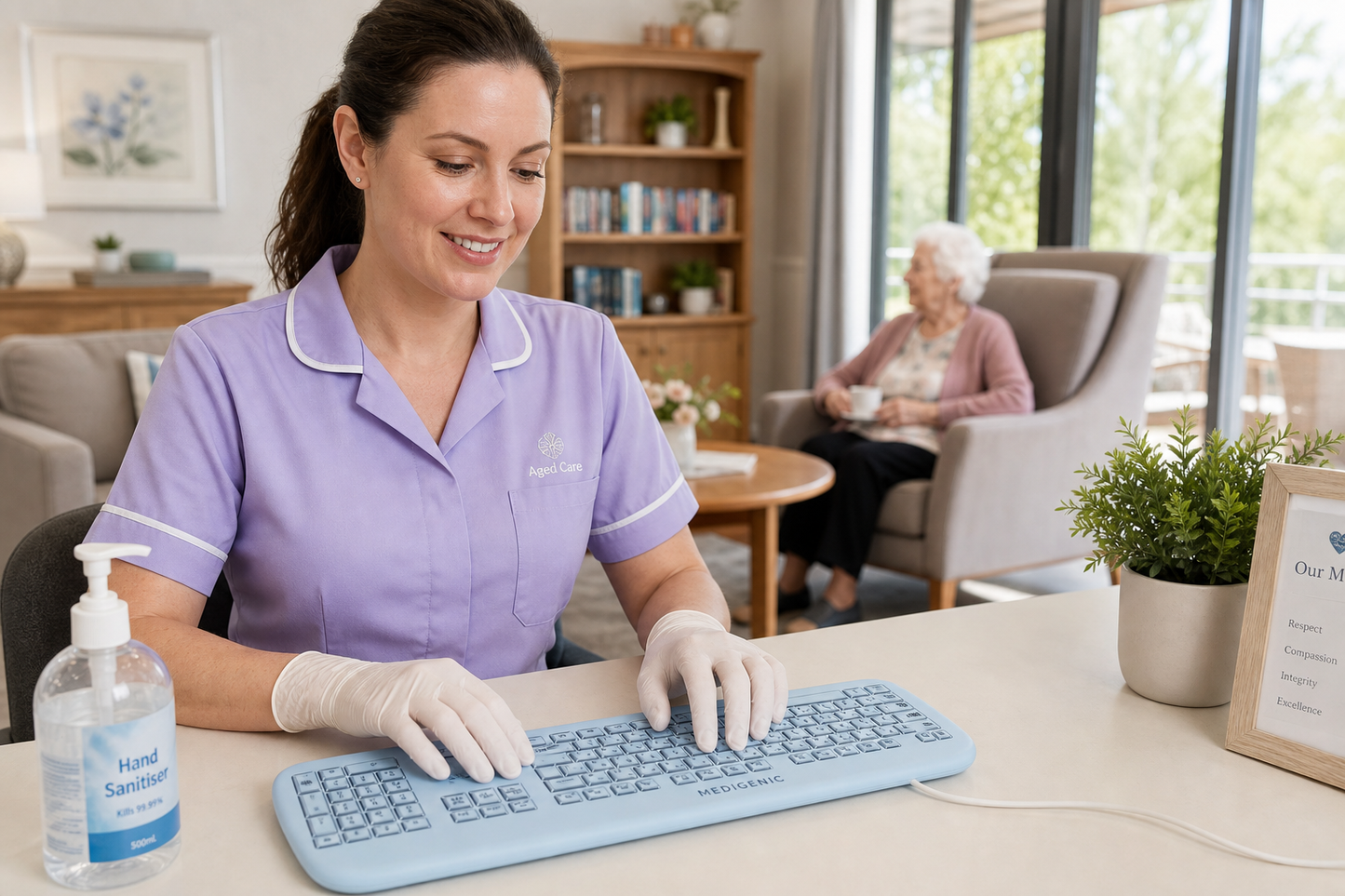 Medigenic Essential Infection Control Keyboard