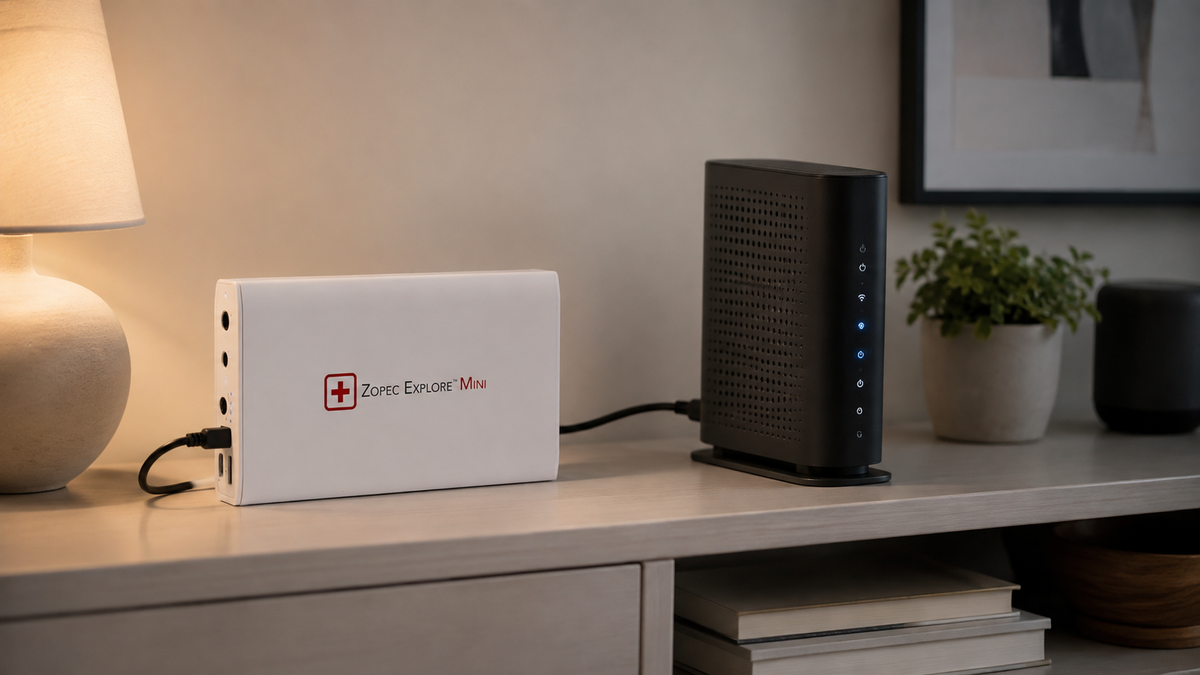 Home connectivity backup power