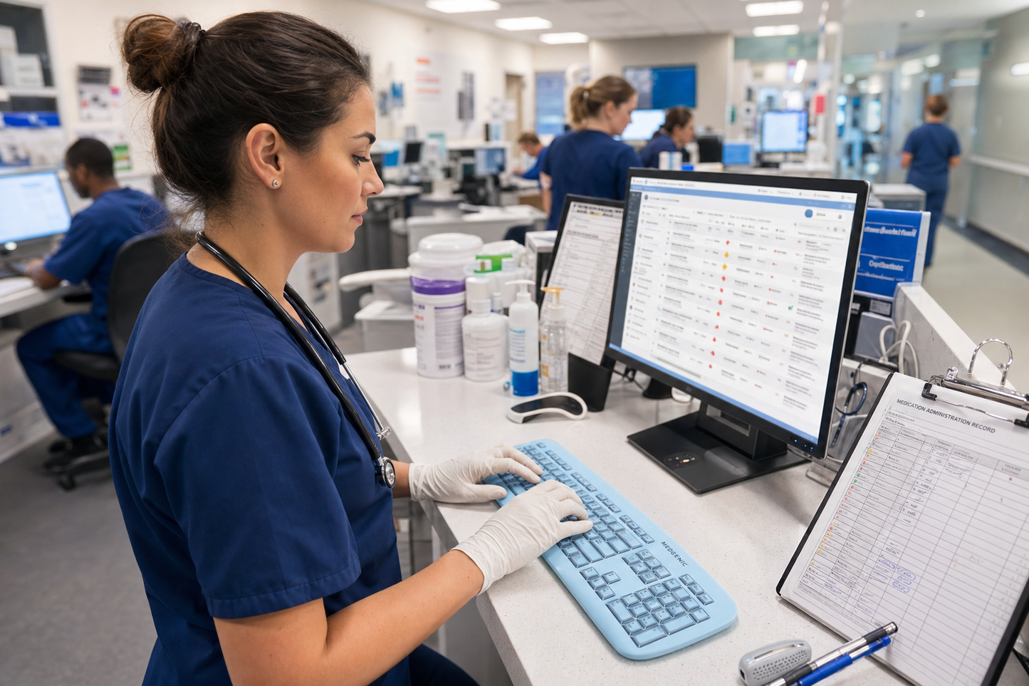 Medigenic Essential Infection Control Keyboard