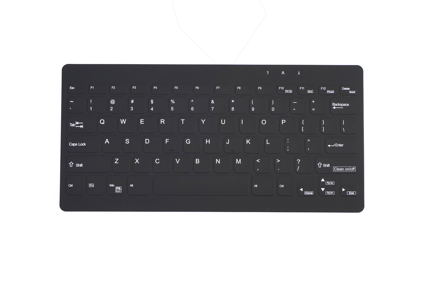 The Medical Grade Compact Keyboard – CK78A | USB, Bluetooth or Wireless RF
